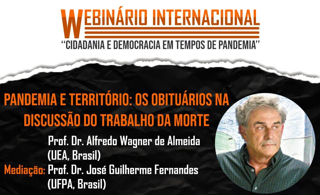 Webinário Internacional Cidadania e Democracia em tempos de pandemia