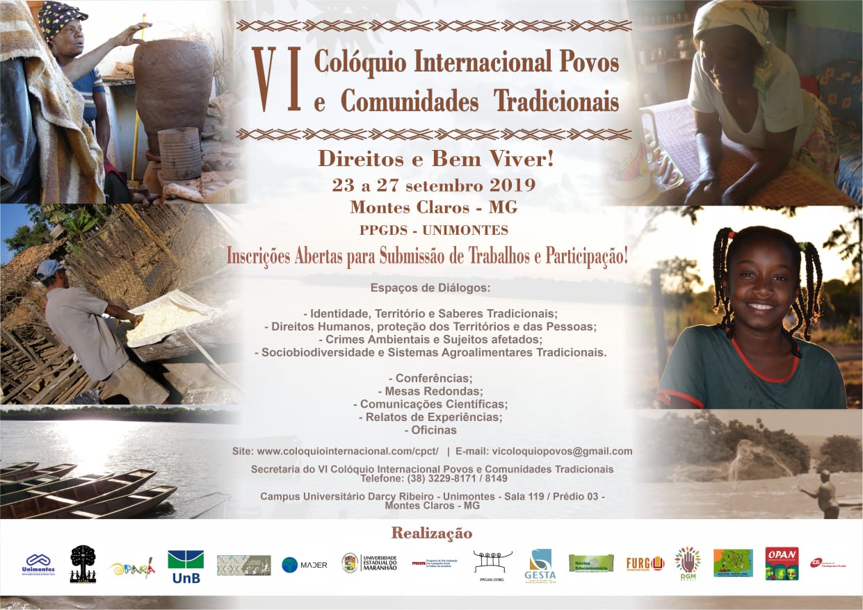 VI Colóquio Internacional Povos e Comunidades Tradicionais