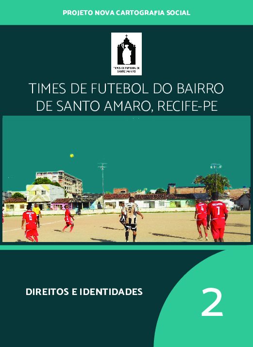 02 – Times de Futebol do Bairro de Santo Amaro, Recife – PE