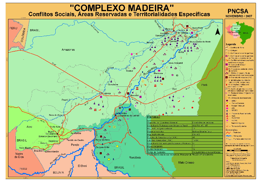 01 – “Complexo Madeira” em notícias período 2005 a 2007