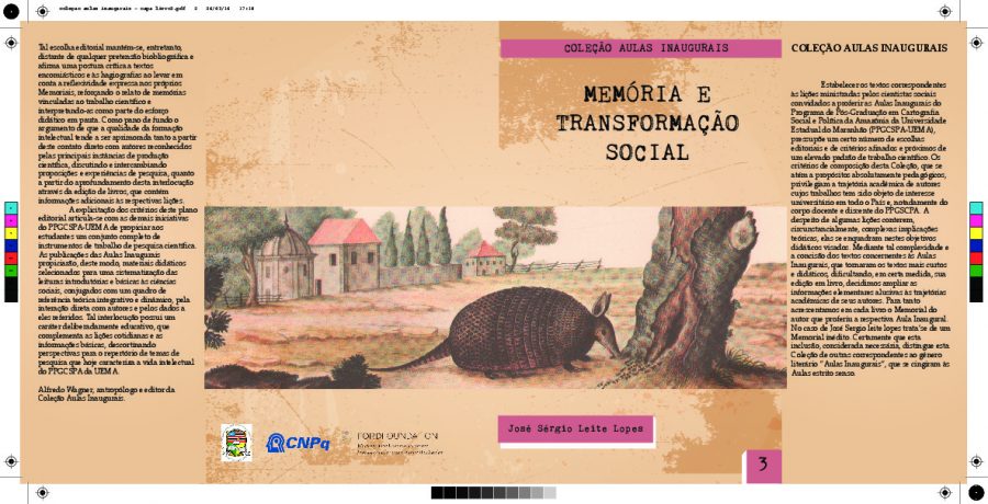 Coleção Aulas Inaugurais – Memória e Transformação Social