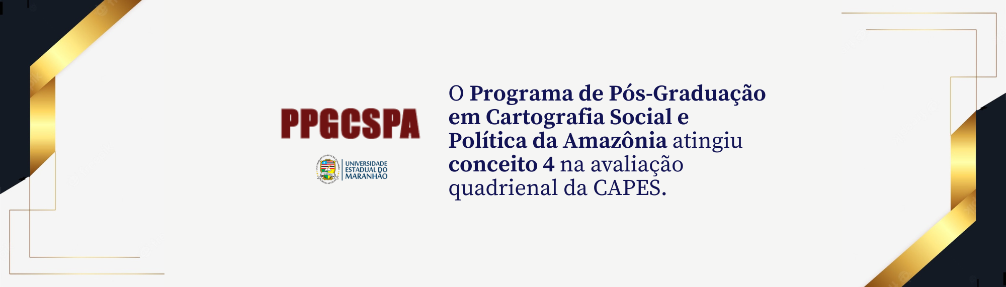 PPGCSPA ATINGE CONCEITO 4 NA AVALIAÇÃO QUADRIENAL DA CAPES