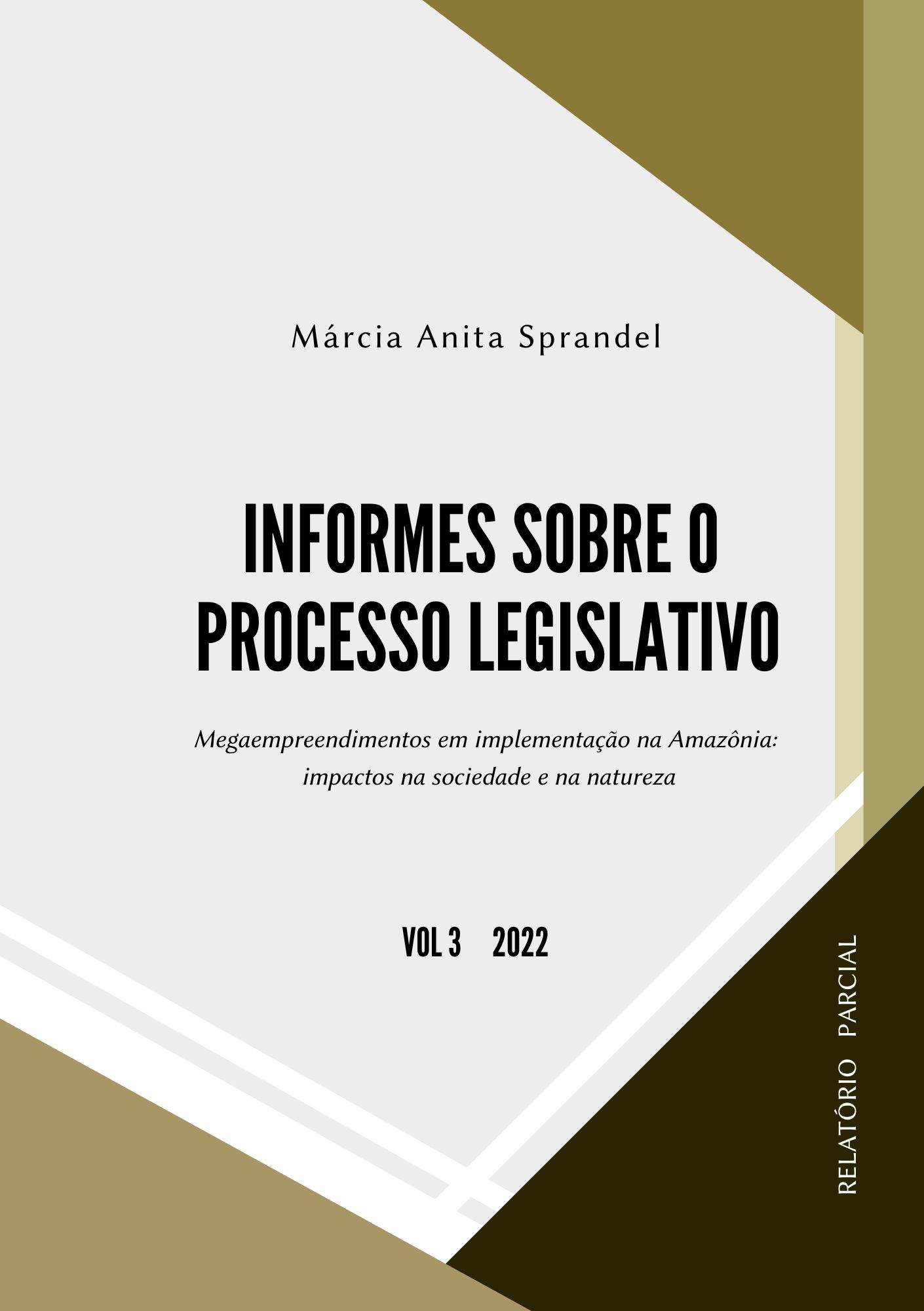 INFORMES SOBRE O PROCESSO LEGISLATIVO – Vol. 03/2022